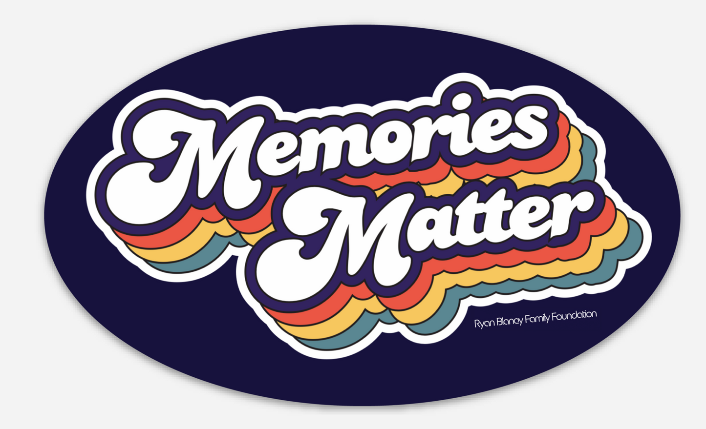Memories Matter Sticker