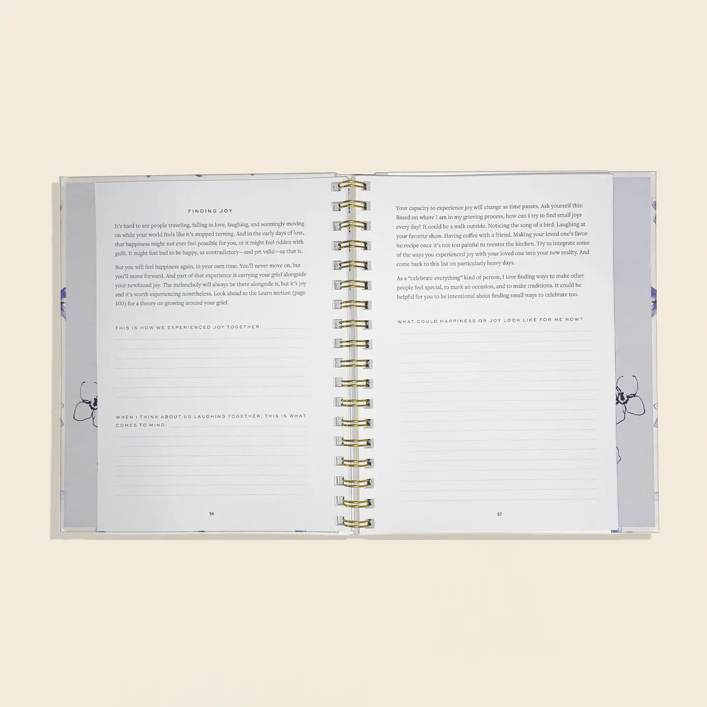 Forget You Not Guided Grief Journal
