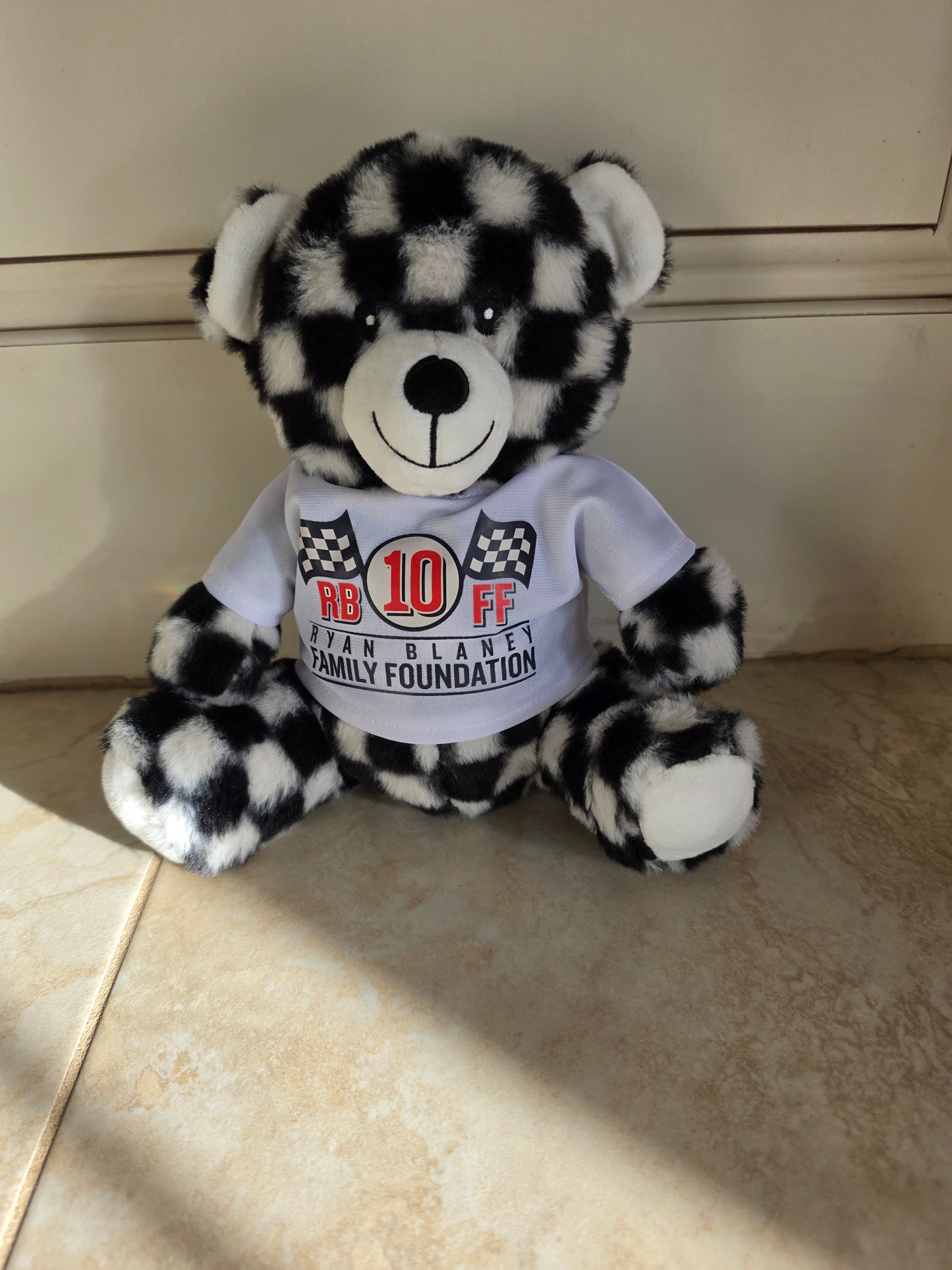 Plush Checkered Bear