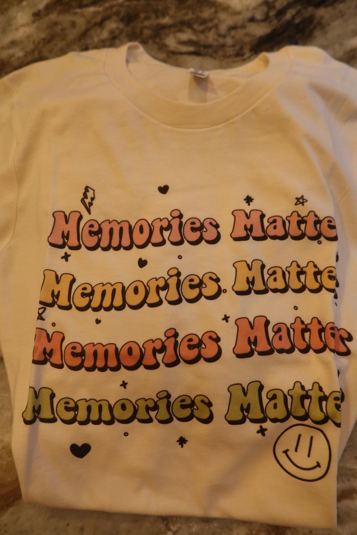 New "Memories Matter" Tee