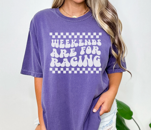 Weekends Are For Racing Tee