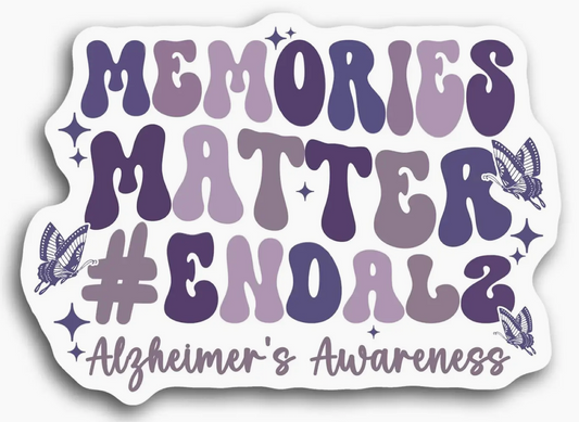 Memories Matter Sticker
