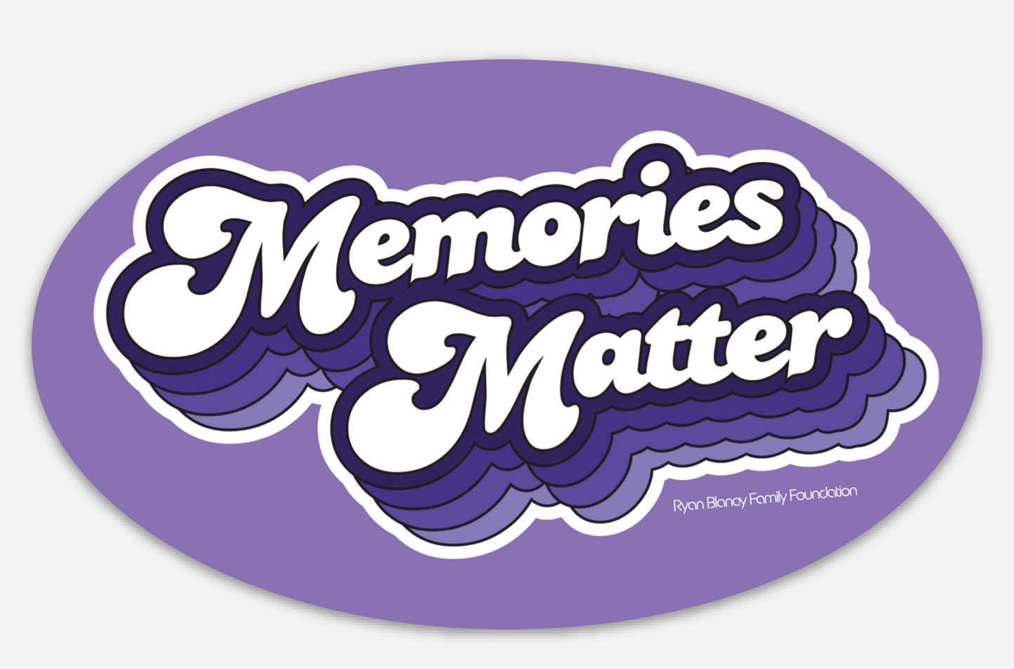 Memories Matter Sticker